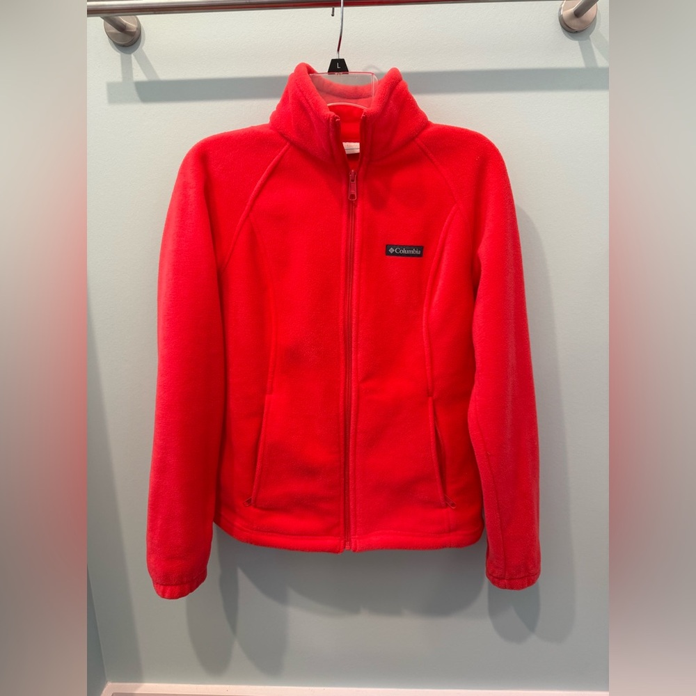 Like new! Columbia fleece hiking jacket